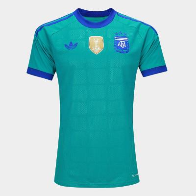 Camisa Seleção Goleiro Seleção Argentina Away 2026 s/nº Torcedor Adidas Originals Masculina