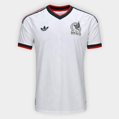 Camisa Seleção México Away 2026 s/nº Jogador Adidas Originals Masculina