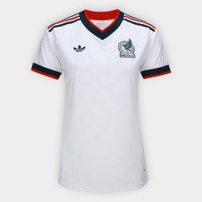 Camisa Seleção México Away 2026 s/nº Tocedor Adidas Originals Feminina