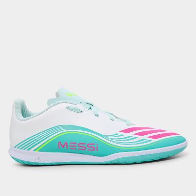 Chuteira Futsal Infantil Adidas F50 Messi Club Unissex