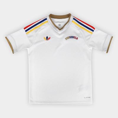 Camisa Infantil Seleção Venezuela Away 2026 s/nº Torcedor Adidas Originals
