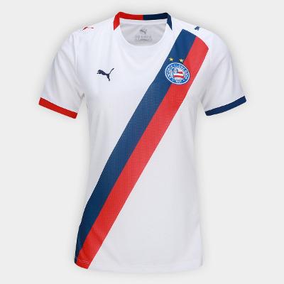 Camisa Bahia I 26/27 s/n Torcedor Puma Feminina