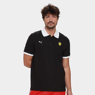 Camisa Polo Puma Ferrari Piquet Masculina