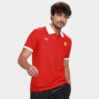 Camisa Polo Puma Ferrari Piquet Masculina