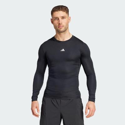 Camiseta Adidas Manga Longa Techfit Masculina