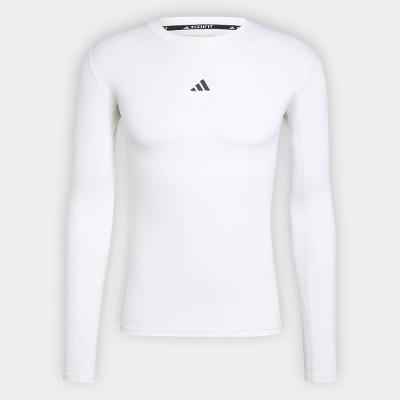 Camiseta Adidas Manga Longa Techfit Masculina