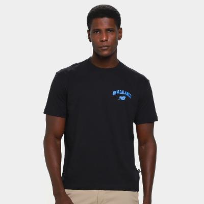 Camiseta New Balance Left Chest Logo Masculina