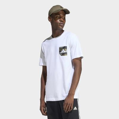 Camiseta Adidas Camo Pkt Masculina