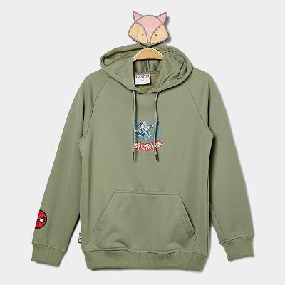 Moletom Infantil Mooncity Homem Aranha Menino