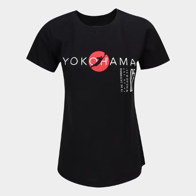 Camiseta São Paulo Yokohama Feminina