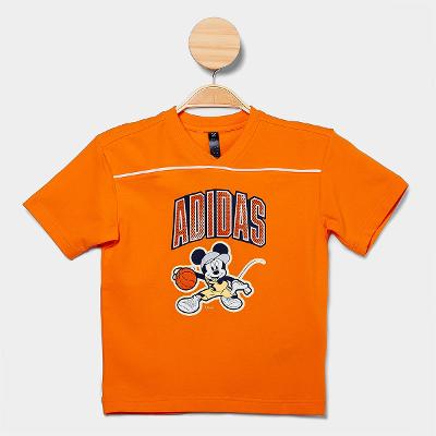 Camiseta Infantil Adidas Mickey