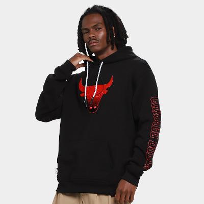 Moletom NBA Chicago Bulls Mitchell & Ness Masculino