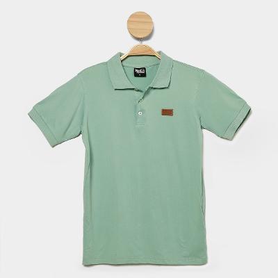 Camisa Polo Infantil Red Nose Logo Menino