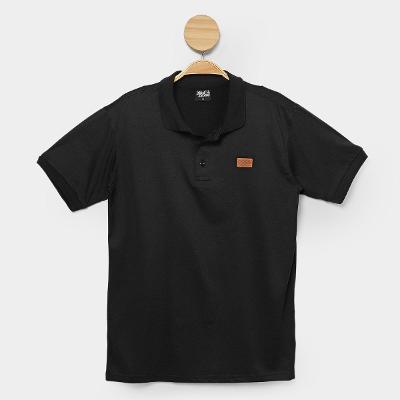 Camisa Polo Infantil Red Nose Logo Menino