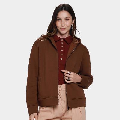 Jaqueta Moletom Hering Casual Feminina