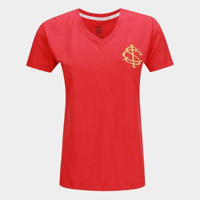 Camiseta Internacional 1975 O Gol Iluminado Retrômania Feminina