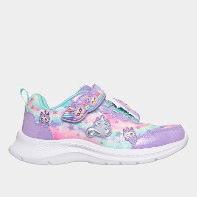 Tênis Infantil Skechers Jumpsters Cutie Critters Menina