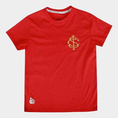 Camiseta Infantil Internacional 1975 O Gol Iluminado Retrômania