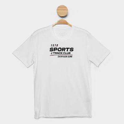 Camiseta Infantil Calvin Klein Sports & Track Menino