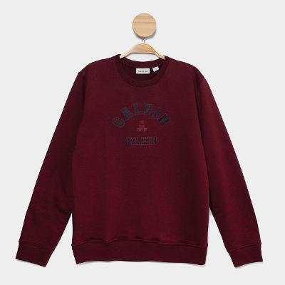 Moletom Infantil Calvin Klein Varsity Menino