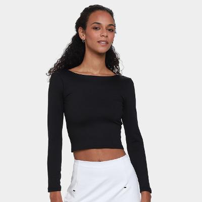 Camiseta Manga Longa Fila Classic Sports Feminina