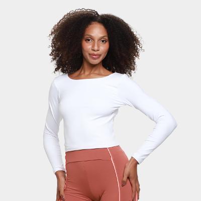 Camiseta Manga Longa Fila Classic Sports Feminina