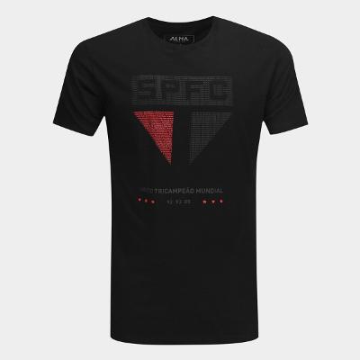 Camiseta São Paulo Único Tri Mundial Masculina