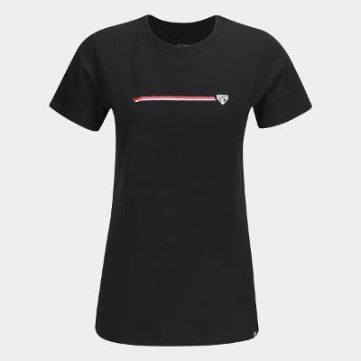 Camiseta São Paulo Essência Tricolor Feminina