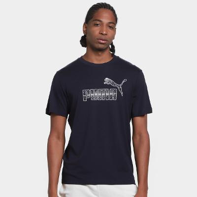 Camiseta Puma Graphic No.1 Masculina