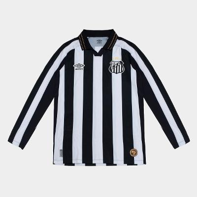 Camisa Manga Longa Santos II 26/27 Torcedor Umbro Masculina