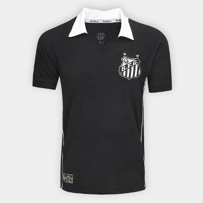 Camisa Polo Santos 2010 Retrômania Masculina