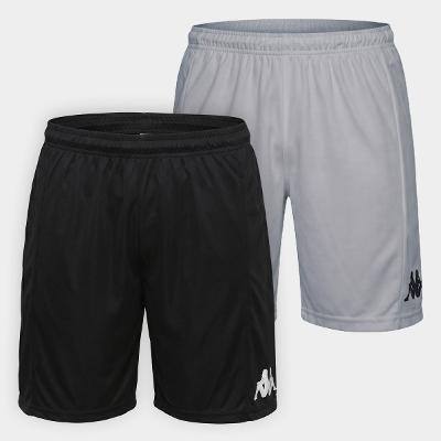 Kit C/ 2 Shorts Kappa Xaron Masculino