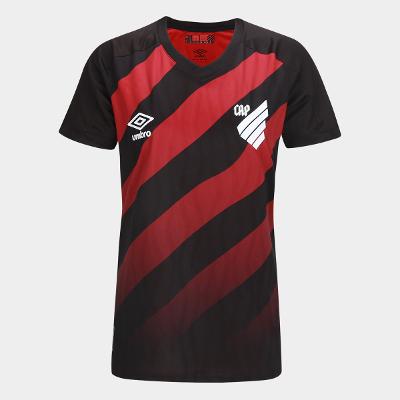 Camisa Athletico Paranaense I 26/27 s/n Torcedor Umbro Feminina