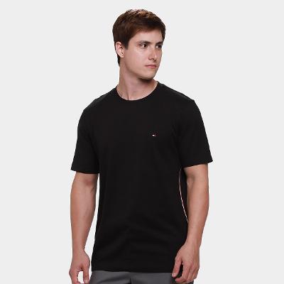 Camiseta Tommy Hilfiger Global Stripe Masculina