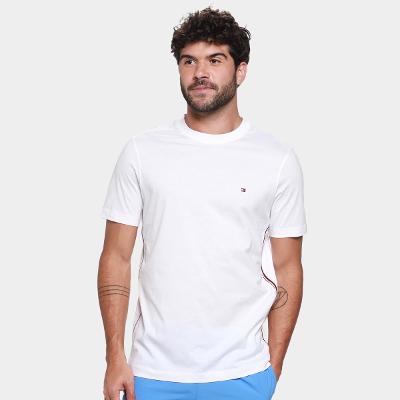 Camiseta Tommy Hilfiger Global Stripe Masculina