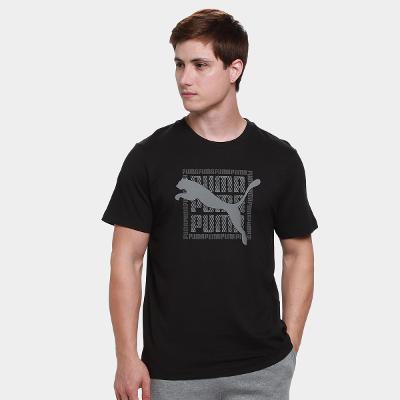Camiseta Puma Graphic Wording Masculina