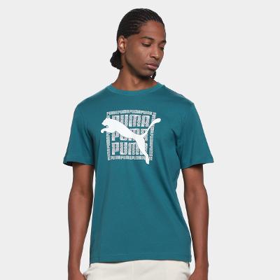 Camiseta Puma Graphic Wording Masculina