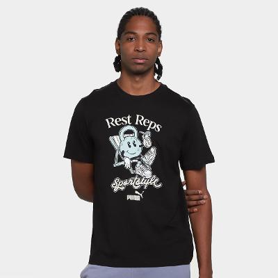 Camiseta Puma Graphic Masculina