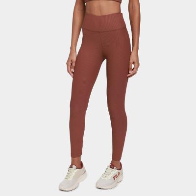 Calça Legging Fila Life Ribbed III Feminina