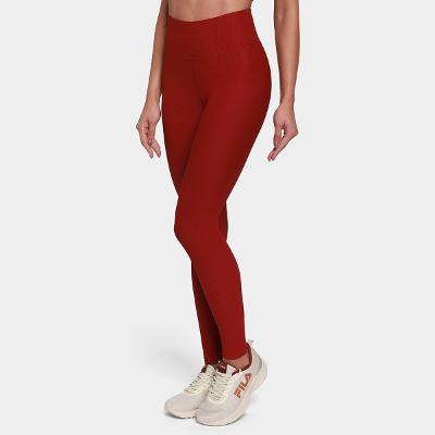 Calça Legging Fila Life Ribbed III Feminina