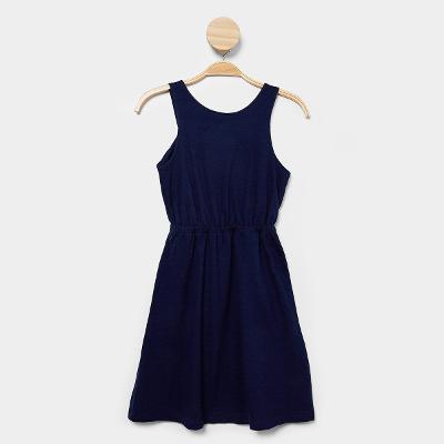 Vestido Infantil Hering Casual Menina