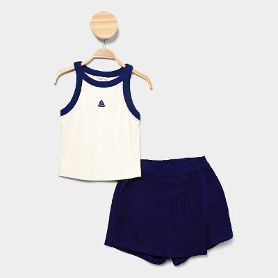 Conjunto Infantil Hering Casual Menina
