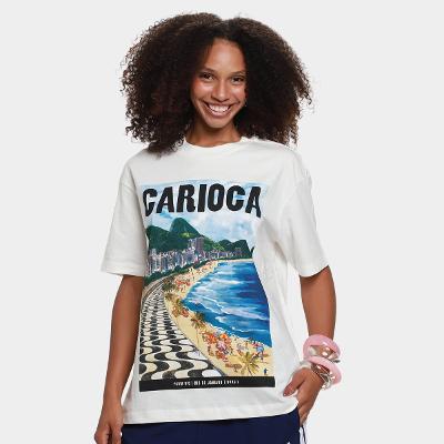 Camiseta Farm Casual Feminina