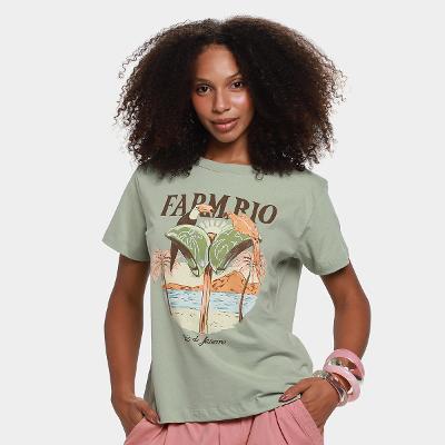 Camiseta Farm Casual Feminina