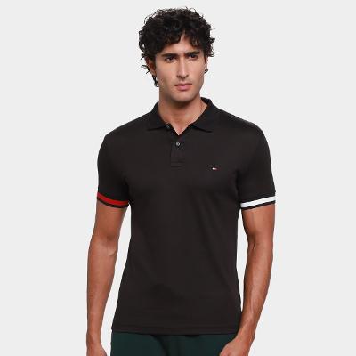 Camisa Polo Tommy Hilfiger Cuff Masculina