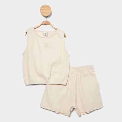 Conjunto Infantil Hering Casual Menina