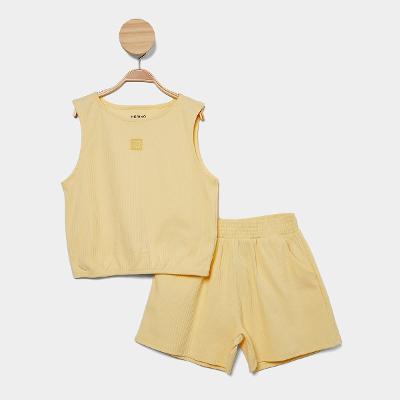 Conjunto Infantil Hering Casual Menina
