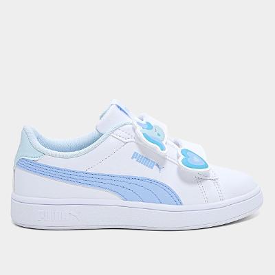 Tênis Infantil Puma Smash 3.0 Badges Menina