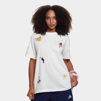 Camiseta Farm Casual Feminina