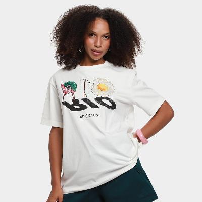 Camiseta Farm Casual Feminina